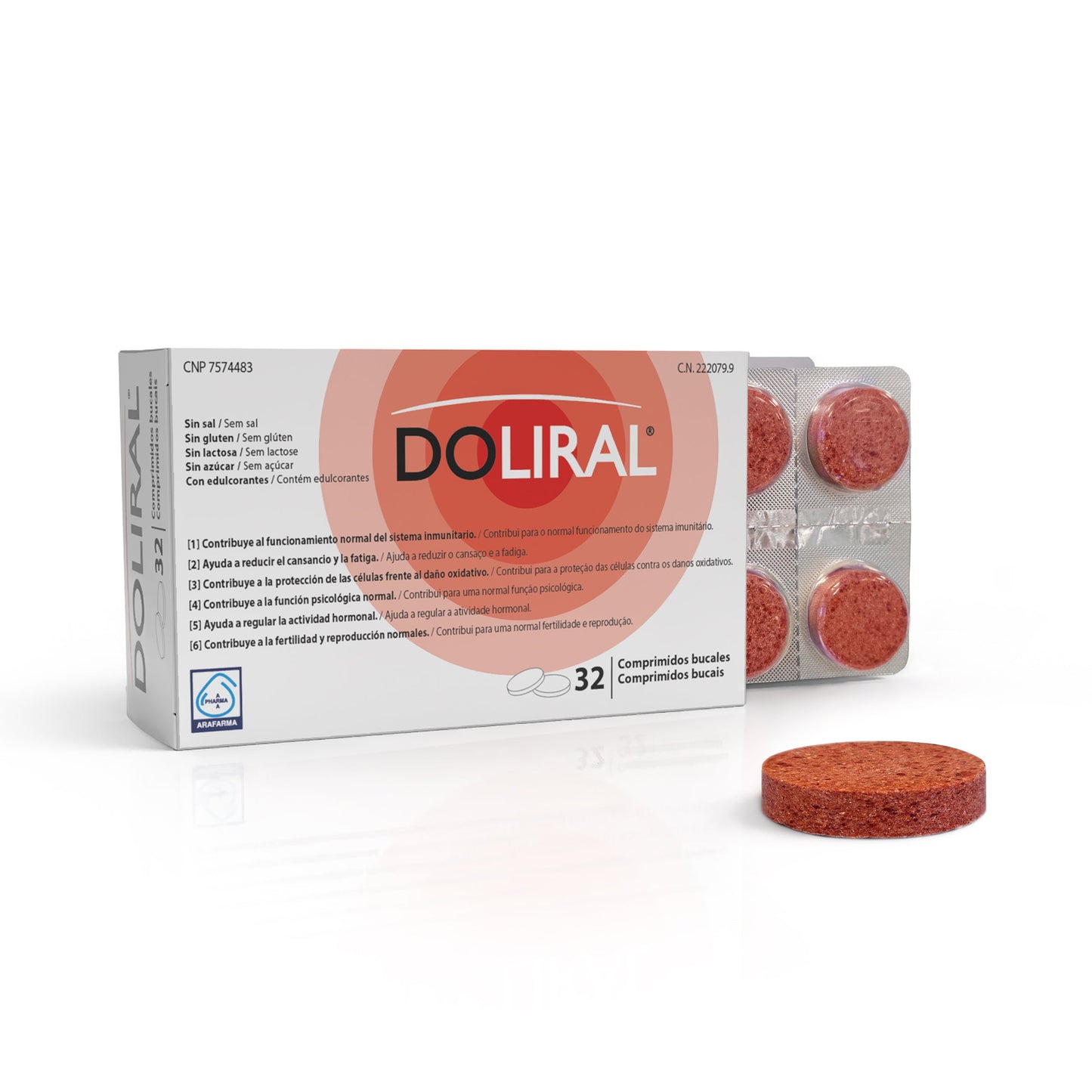 Blister Doliral dolor menstrual